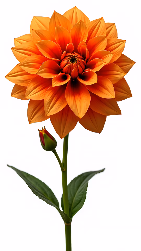 Orange Dahlia