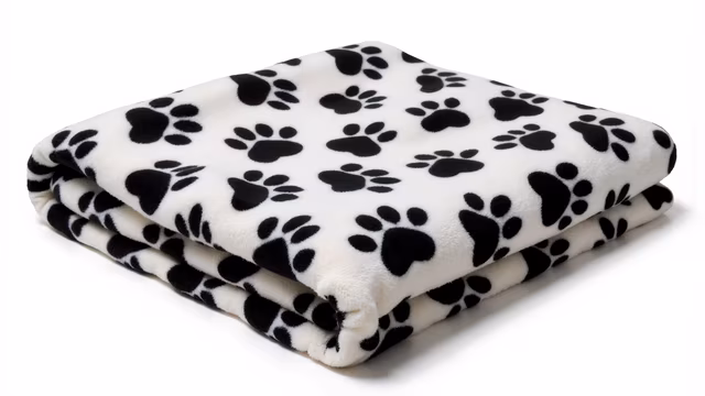 Paw Print Blanket