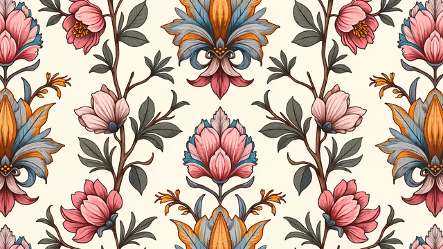 Vintage Floral Illustration