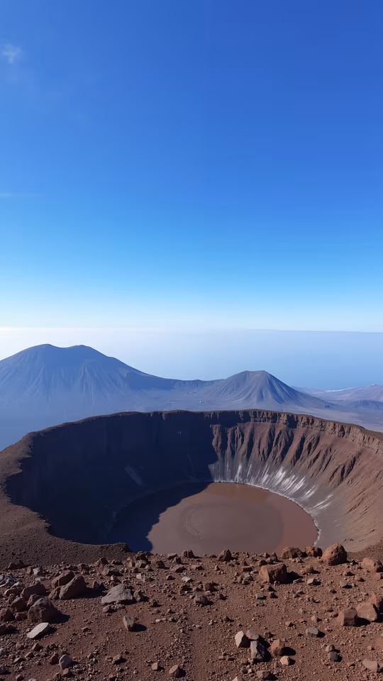 Volcanic Crater Landscape