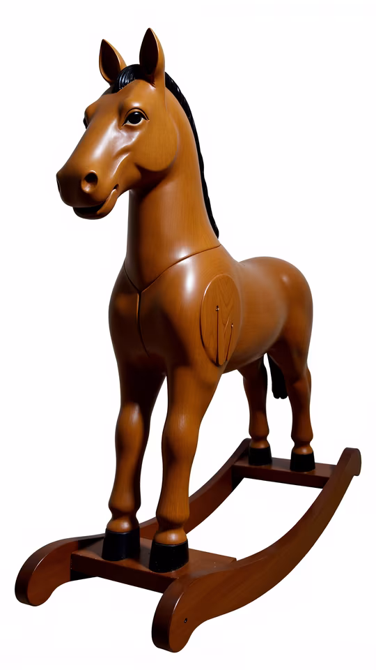 Wooden Rocking Horse
