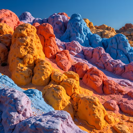 Colorful Rock Formations