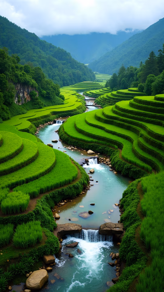Terraced Fields