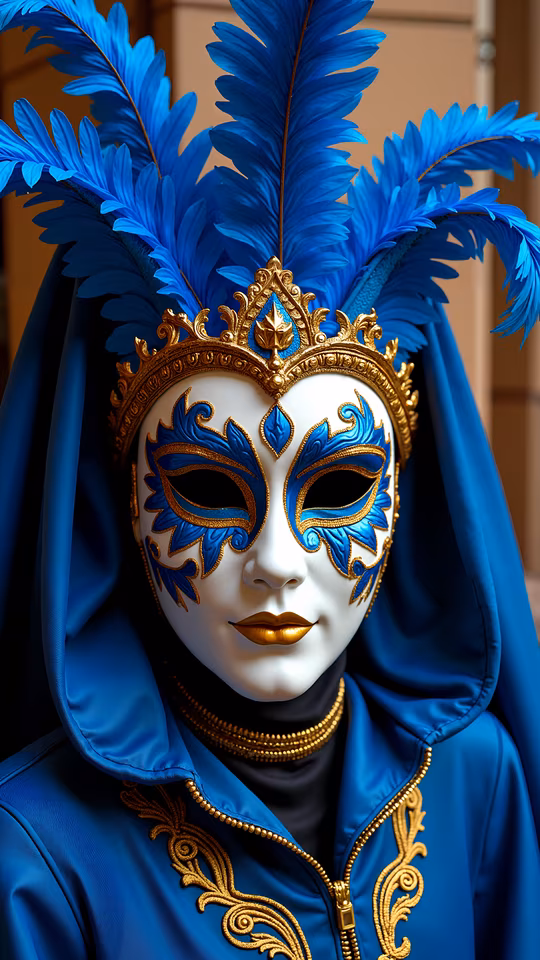 Venetian Mask Illustration