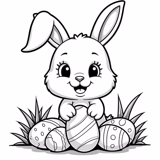 Cartoon Easter Bunny
