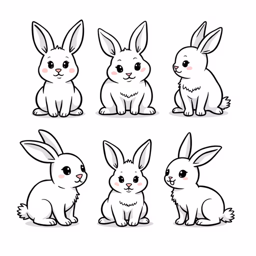 Cartoon Rabbits