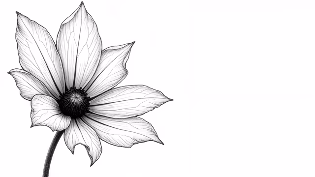 Dahlia Sketch