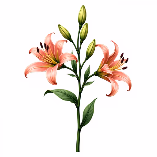 Lilies in Bloom