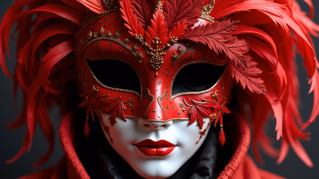 Masquerade Mask Illustration
