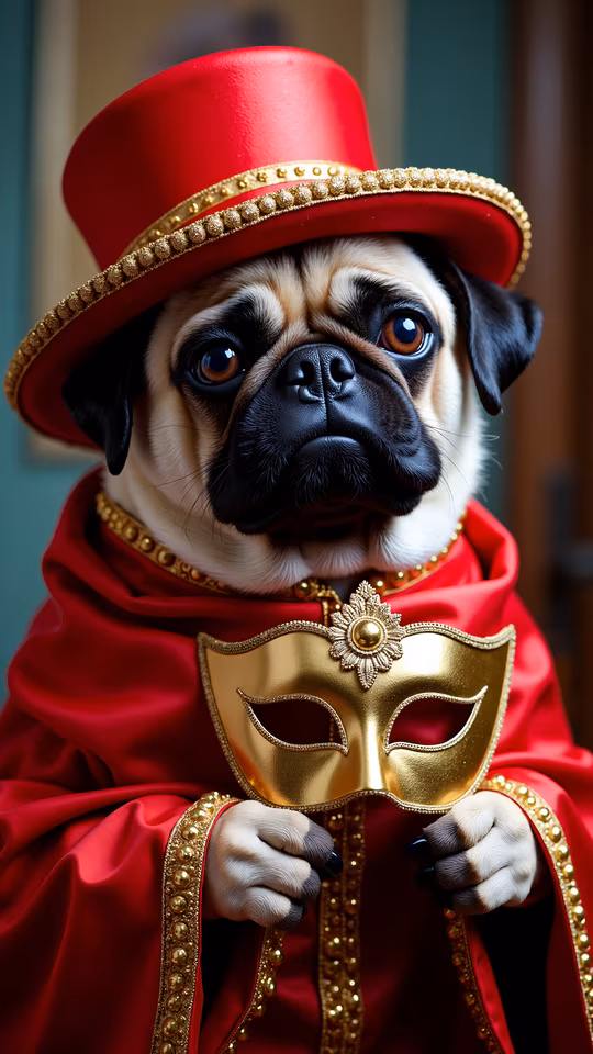 Masquerade Pug