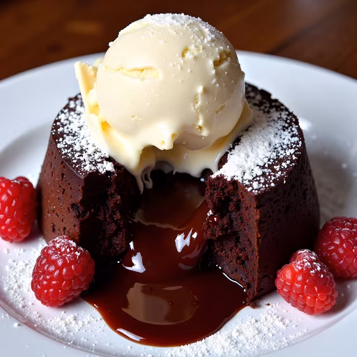 Decadent Chocolate Lava Cake