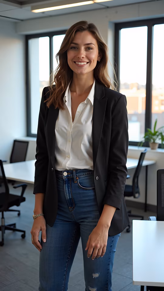 Professional Woman In Modern Office