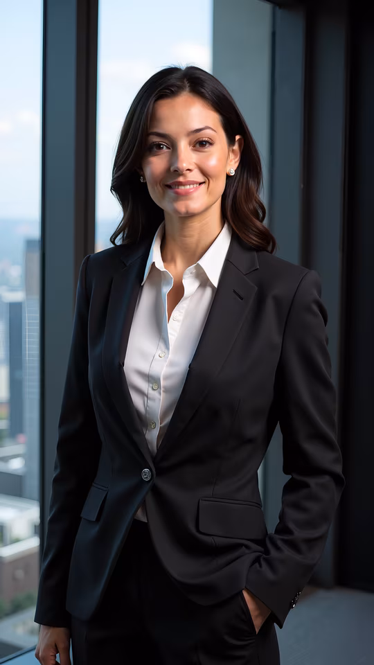 Professional Woman In Modern Office