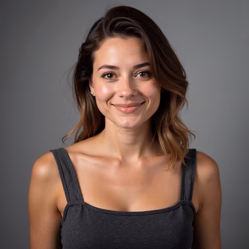 Realistic Portrait Of A Woman
